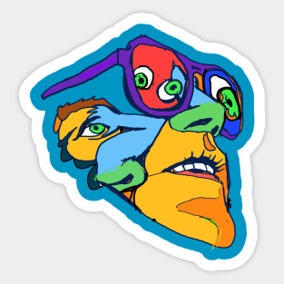 Shades Sticker